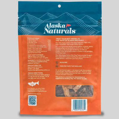 Alaska Naturals Salmon Skins Dog Treats 4oz Alaska Naturals