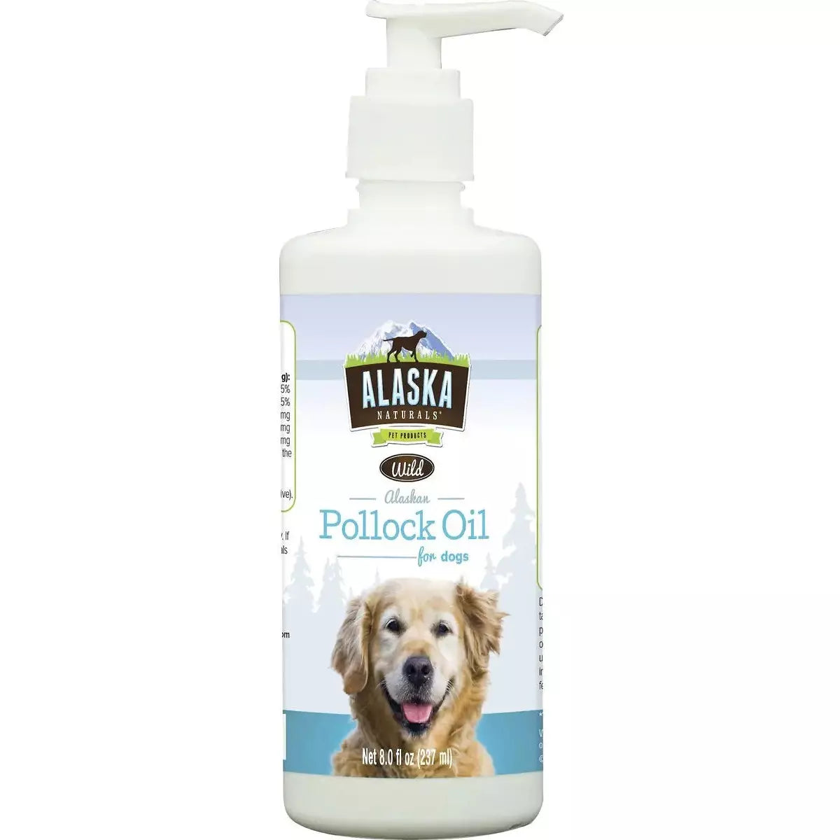 Alaska Naturals Wild Alaskan Pollock Oil Natural Dog Supplement Alaska Naturals