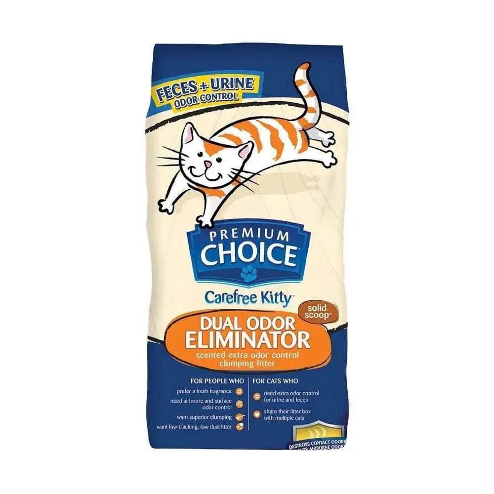 American Colloid Company® Premium Choice® Carefree Kitty Dual Odor Eliminator Clumping Litter 25 American Colloid Company®
