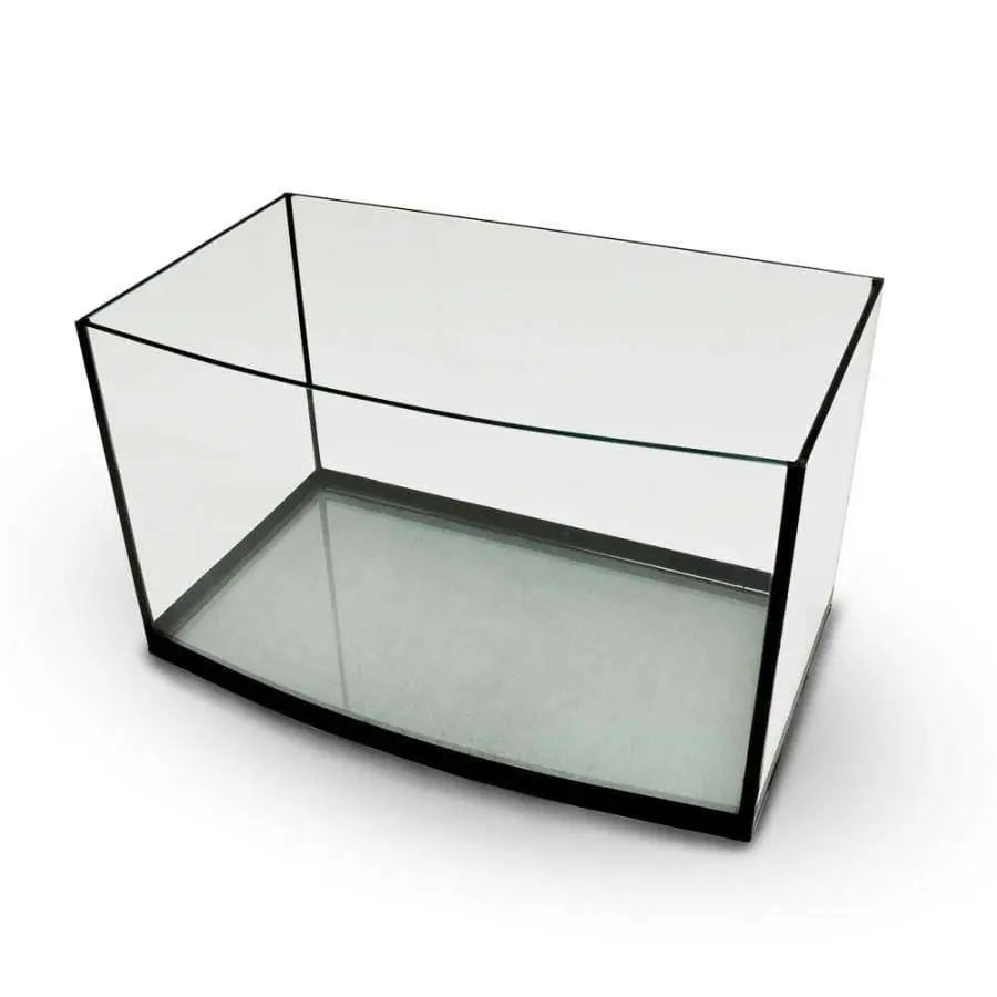 Aquatop EuroStyle Bowfront Glass Aquarium Black, Clear Aqueon® CPD
