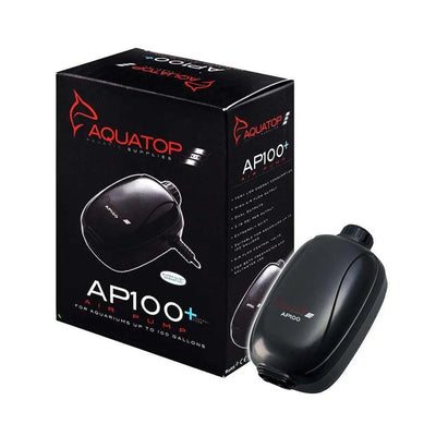 Aquatop® Breza Aquarium Air Pump 40-100 Gal Black Color Aquatop®