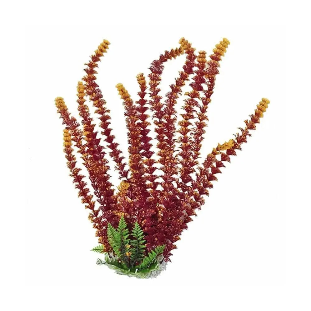 Aquatop® Cabomba-Like Aquarium Plant 20 Inch Fire Color with Weighted Base Aquatop®