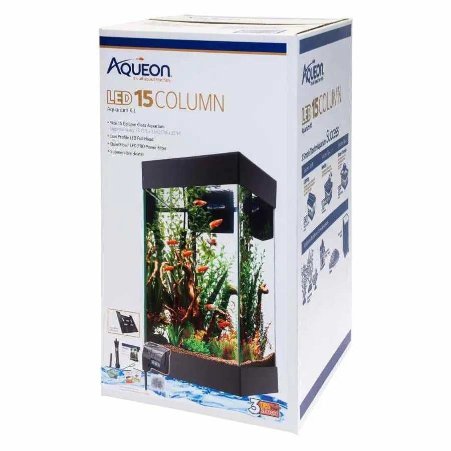 Aqueon 15 Column LED Aquarium Starter Kit with Lighting, Aqueon® CPD