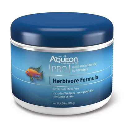 Aqueon Pro Herbivore Pellet Fish Food 4.6oz Aqueon® CPD