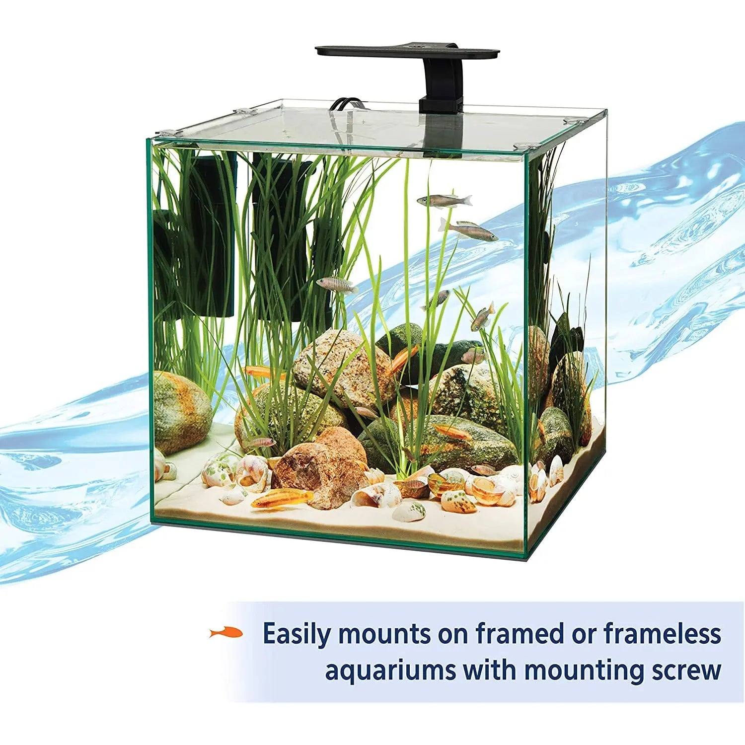 Aqueon® Freshwater Aquarium Clip-on LED Light 8 X 7 X 4.75 Inch Aqueon®