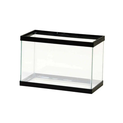 Aqueon® Standard Glass Rectangle Aquarium Black Frame/Clear Silicone Color 2.5 Gal Aqueon®