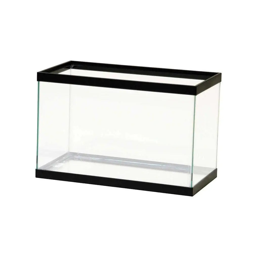 Aqueon® Standard Glass Rectangle Aquarium Black Frame/Clear Silicone Color 5.5 Gal Aqueon®