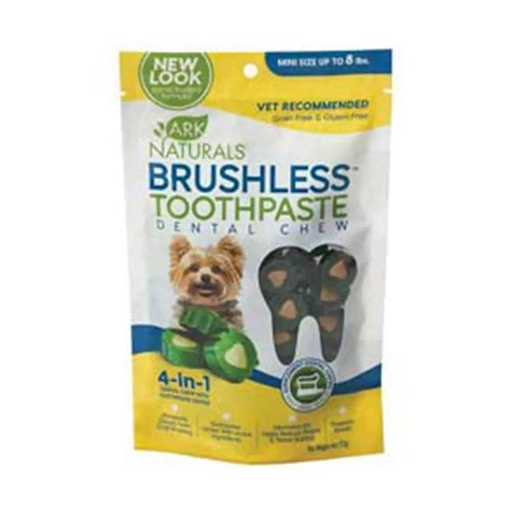 Ark Naturals® Brushless Toothpaste Dental Chews for Dog Mini X 4 Oz Ark Naturals®