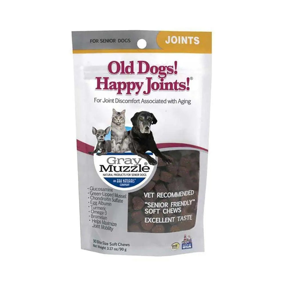 Ark Naturals® Gray Muzzle Old Dog Happy Joints Cat & Dog Chewy Treats 90 Count Ark Naturals®