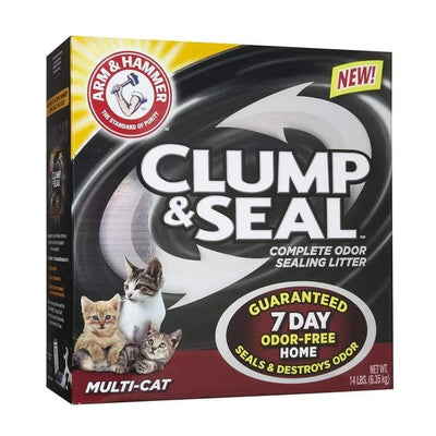 Arm & Hammer™ Clump & Seal™ Complete Odor Sealing Clumping Multi-Cat Litter 28 Lbs Arm & Hammer