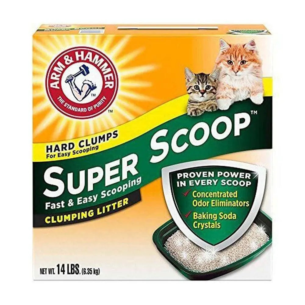 Arm & Hammer™ Super Scoop™ Fresh Scent Clumping Cat Litter 14 Lbs Arm & Hammer
