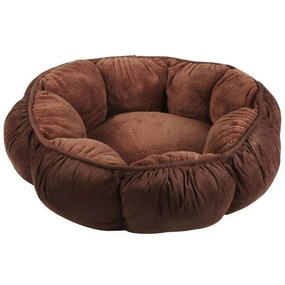 Aspen Puffy Round Pet Bed Assorted 1ea/18 in Aspen Pet®CPD