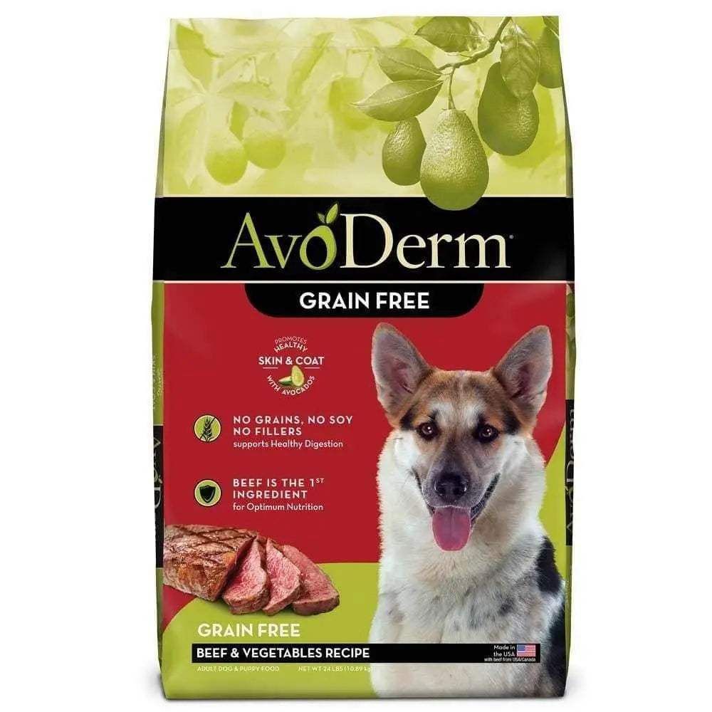 AvoDerm Grain Free Beef and Vegetables Dry Dog Food AvoDerm CPD