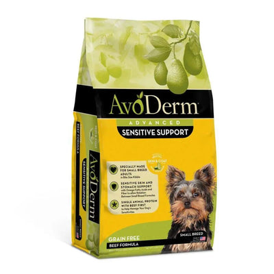 AvoDerm Natural Advanced Sensitive Support Small Breed Beef Formula Dry Dog Food AvoDerm CPD