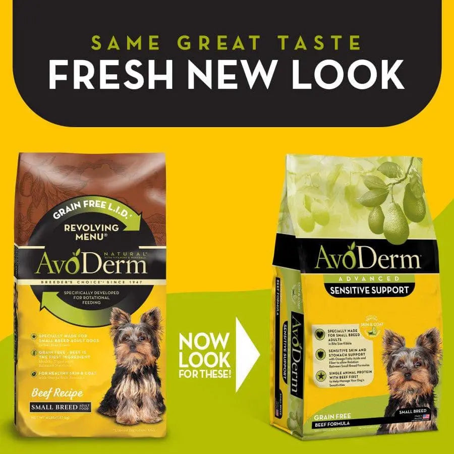 Avoderm small clearance breed dog food