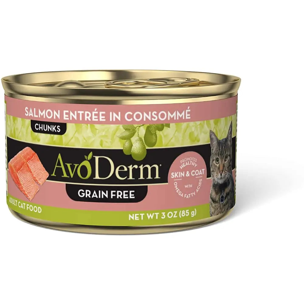 AvoDerm Natural Wild by Nature Salmon in Salmon Consomme 24 / 3 oz AvoDerm