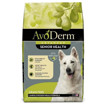 AvoDerm Senior Health Grain Free Lamb Meal Formula Dry Dog Food AvoDerm CPD