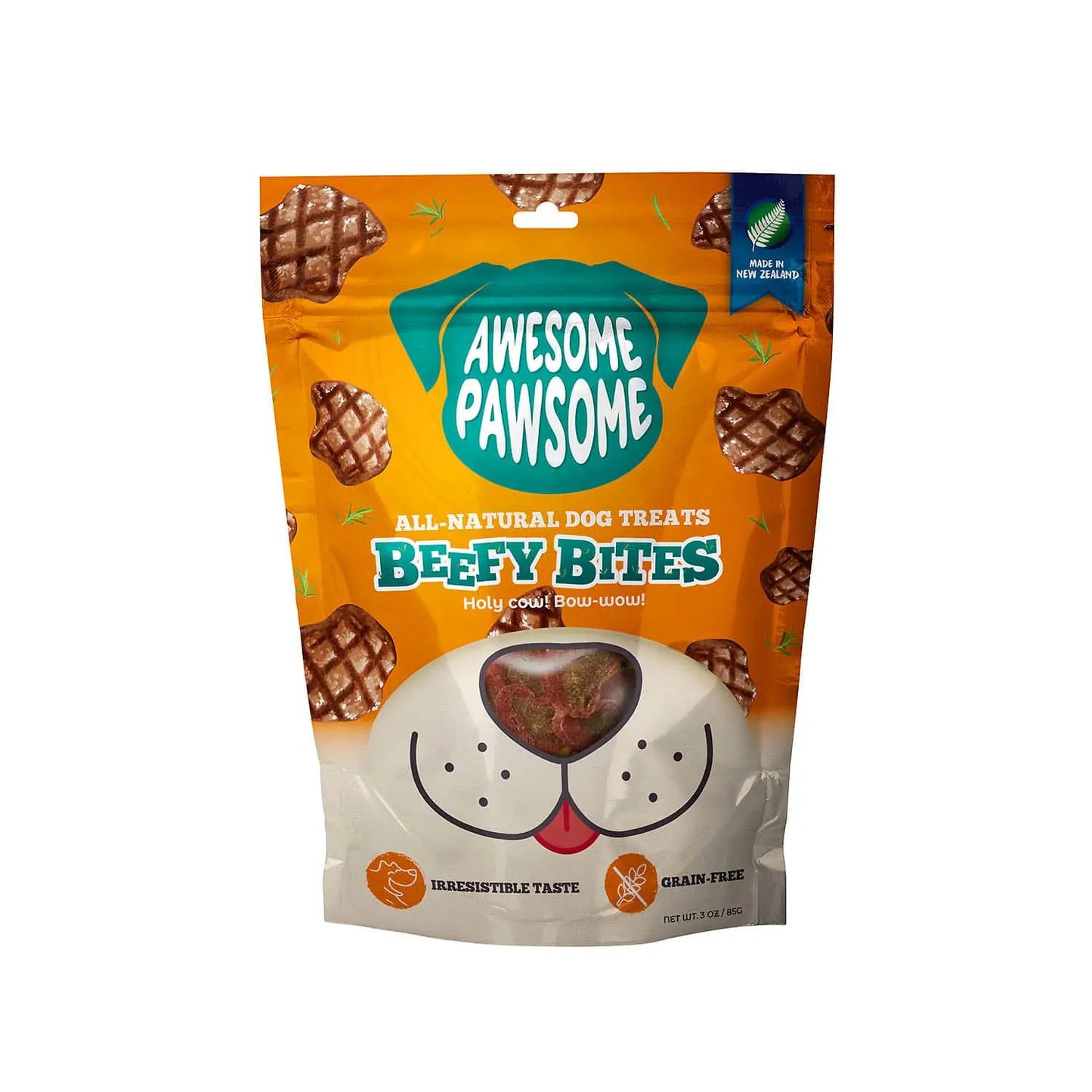 Awesome Pawsome Beefy Bites Dog Treats 3oz Awesome Pawsome