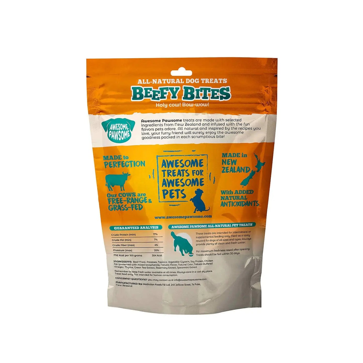 Awesome Pawsome Beefy Bites Dog Treats 3oz Awesome Pawsome