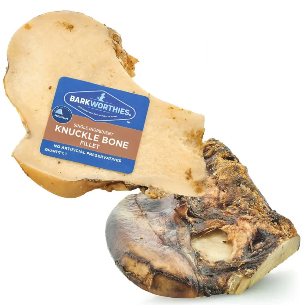 Barkworthies Beef Fillet Knuckle Bone Dog Treats Barkworthies