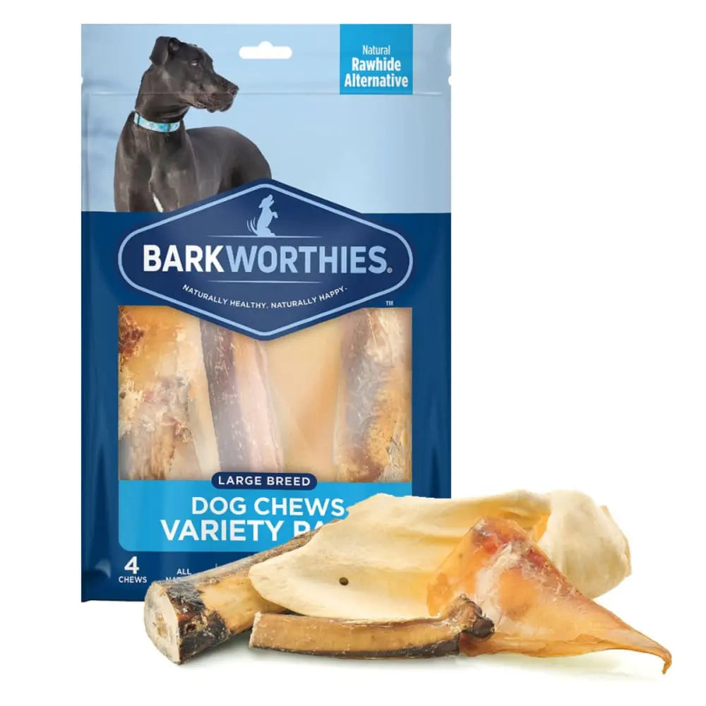 Barkworthies Variety Pack Dog Chews Barkworthies
