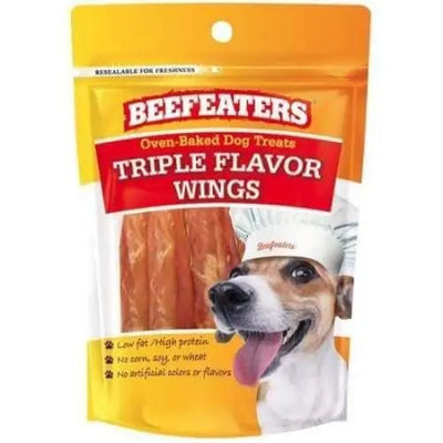 Beafeaters Oven Baked Triple Flavor Wings Dog Treat Beefeaters LMP