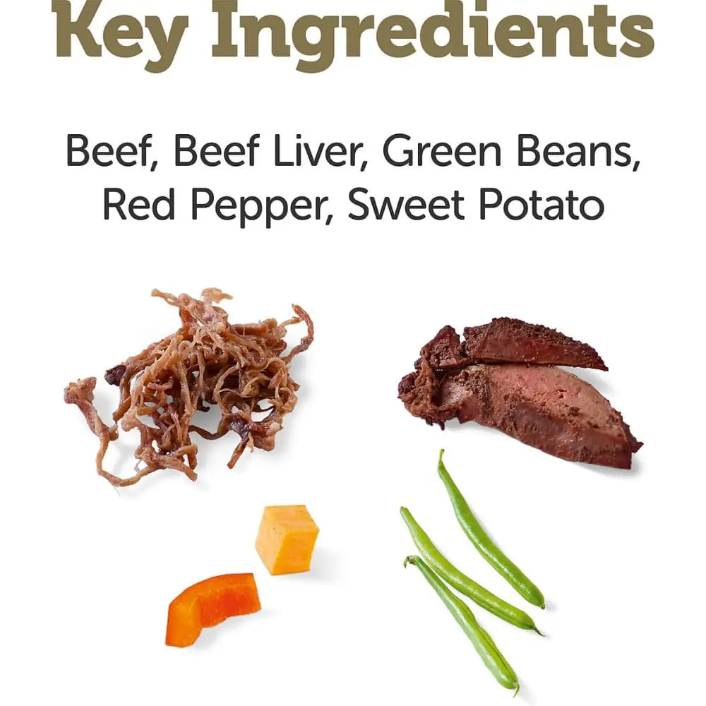 Beef with Green Beans, Sweet Potato & Red Pepper in Broth Pouch 3oz 12/cs Applaws