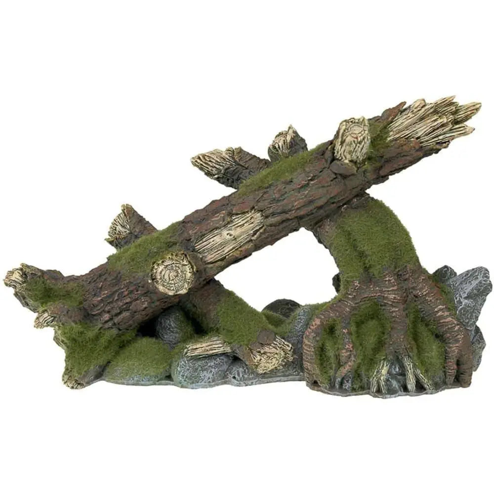 Blue Ribbon Exotic Environments Covered Roots and Logs with Moss Blue Ribbon Pet