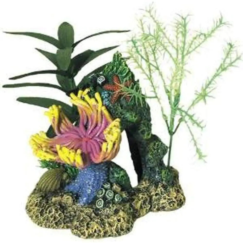 Blue Ribbon Exotic Environments Indonesian Anemone Cave With Plants Blue Ribbon Pet