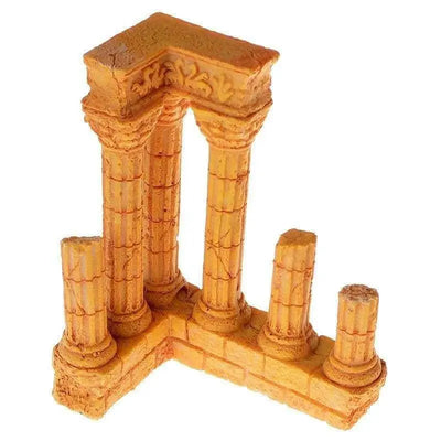 Blue Ribbon Exotic Environments Terra Cotta Column Ruins Blue Ribbon Pet