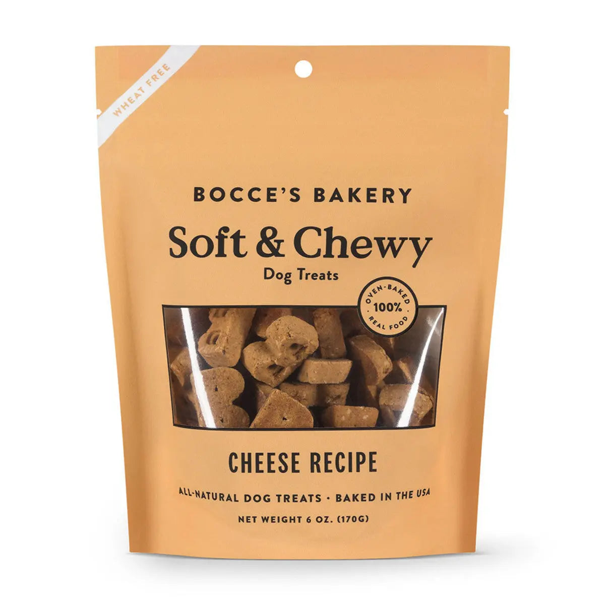 Bocce's Bakery Cheese 6oz Soft & Chewy Dog Treats Bocce's Bakery