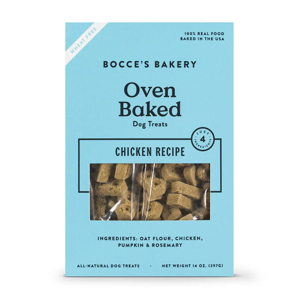 Bocce's Bakery Chicken 14oz Biscuit Boxes Dog Treats Bocce's Bakery