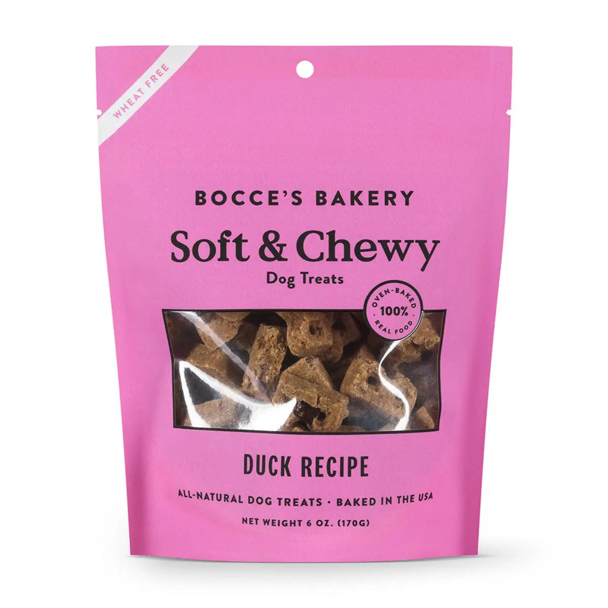 Bocce's Bakery Duck 6oz Soft & Chewy Dog Treats Bocce's Bakery