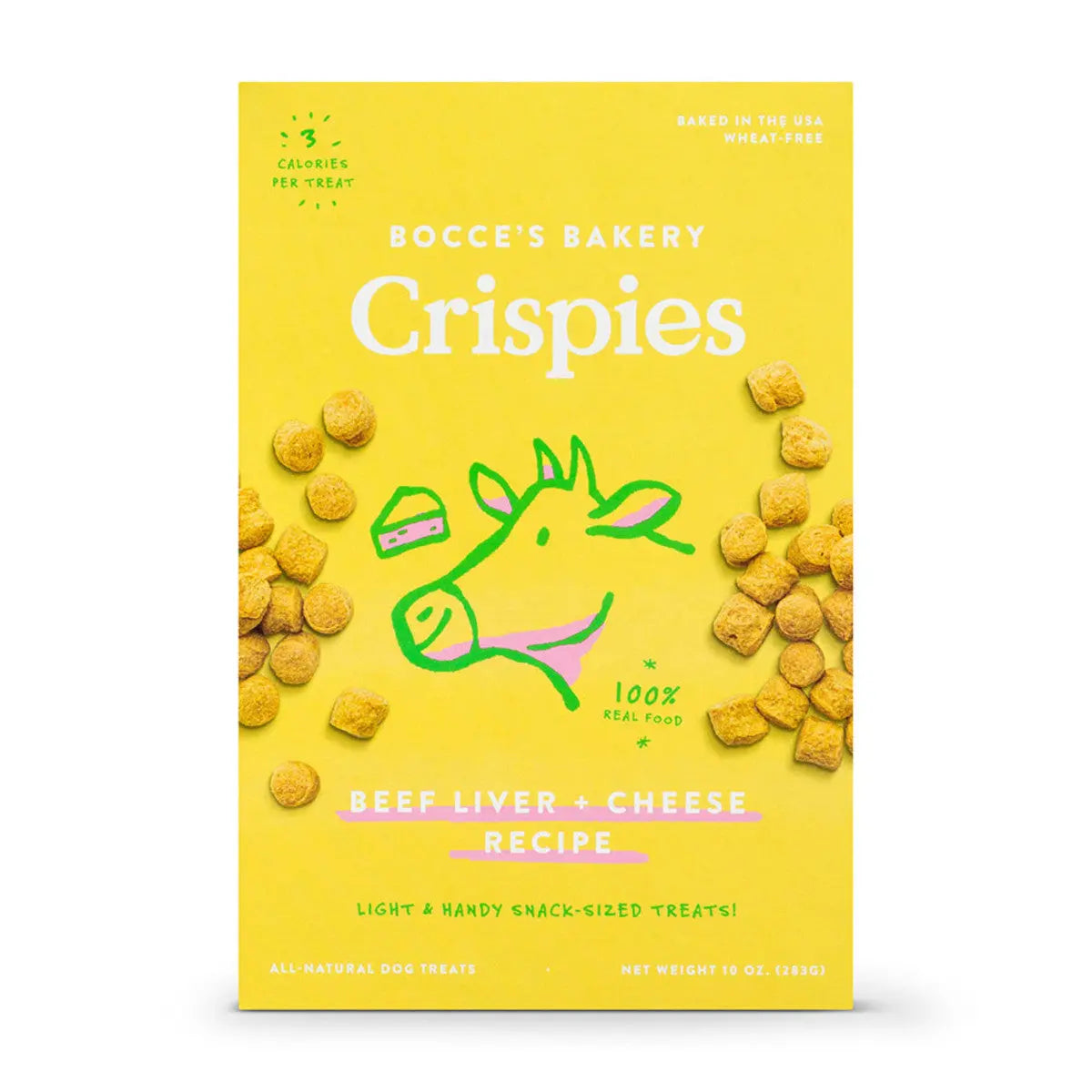 Bocce's Bakery Liver + Cheese 10oz Crispies Dog Treats Bocce's Bakery