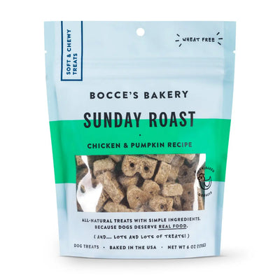 Bocce's Bakery Sunday Roast 6oz Soft & Chewy Dog Treats Bocce's Bakery