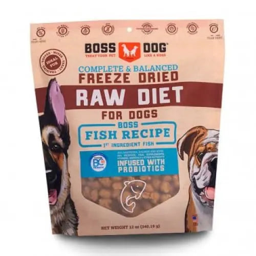 Boss Dog® Complete & Balanced Freeze Dried Raw Diet Dog Food 12 Oz Boss Dog
