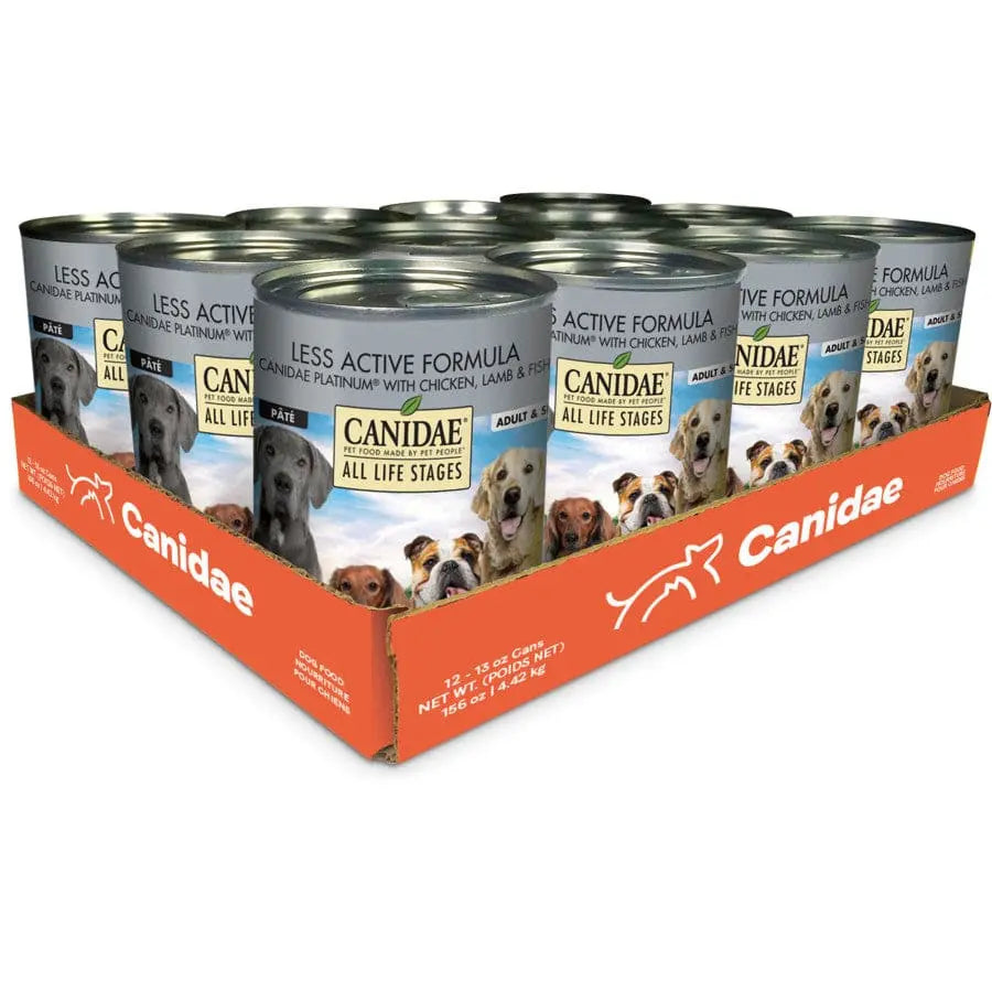 CANIDAE All Life Stages Less Active Wet Dog Food Chicken, Lamb & Fish, 12ea/13 oz CANIDAE