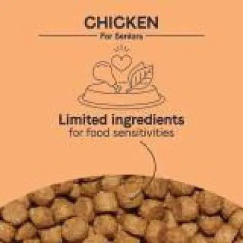 CANIDAE PURE Grain-Free Senior Real Chicken Sweet Potato & Garbanzo Bean Recipe Dry Dog Food Canidae CPD