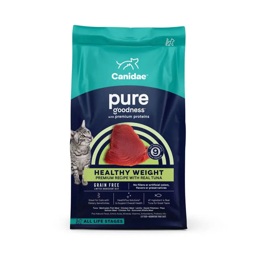 CANIDAE PURE Ocean Indoor Formula with Tuna Limited Ingredient Dry Cat Food Canidae CPD