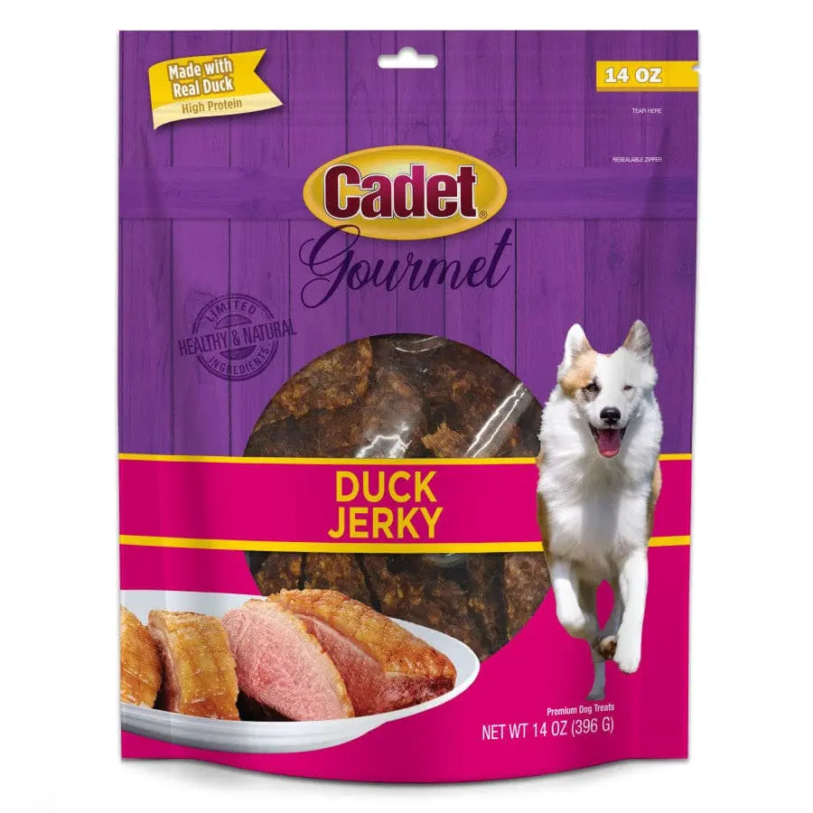 Cadet Gourmet Duck Jerky Dog Treats Cadet