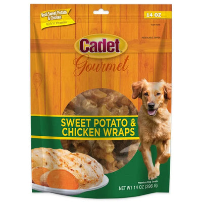 Cadet Gourmet Sweet Potato & Chicken Wrapped Dog Treats Cadet