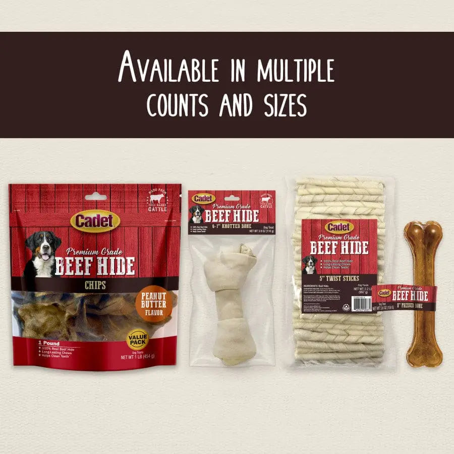 Premium beefhide rawhide chews for dogs best sale