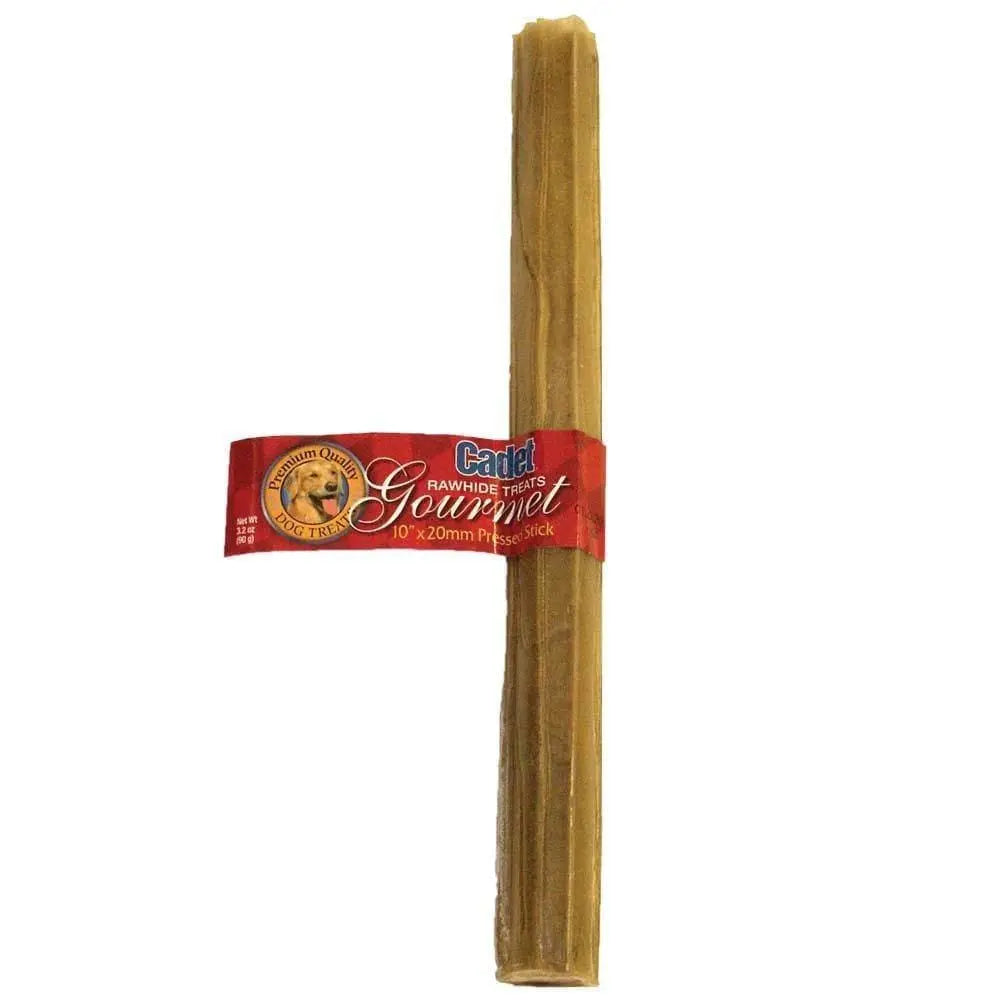 Cadet® Pressed Rawhide Stick Dog Treats 10 Inch X 20 MM Cadet®