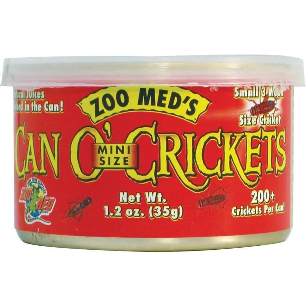 Can O' Crickets Mini Size Zoo Med Laboratories