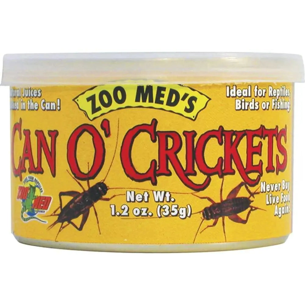 Can O' Crickets Zoo Med Laboratories