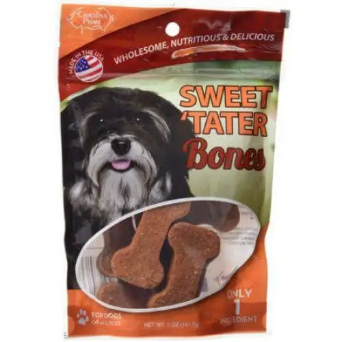 Carolina Prime Sweet Tater Bones Dog Treats Carolina Prime