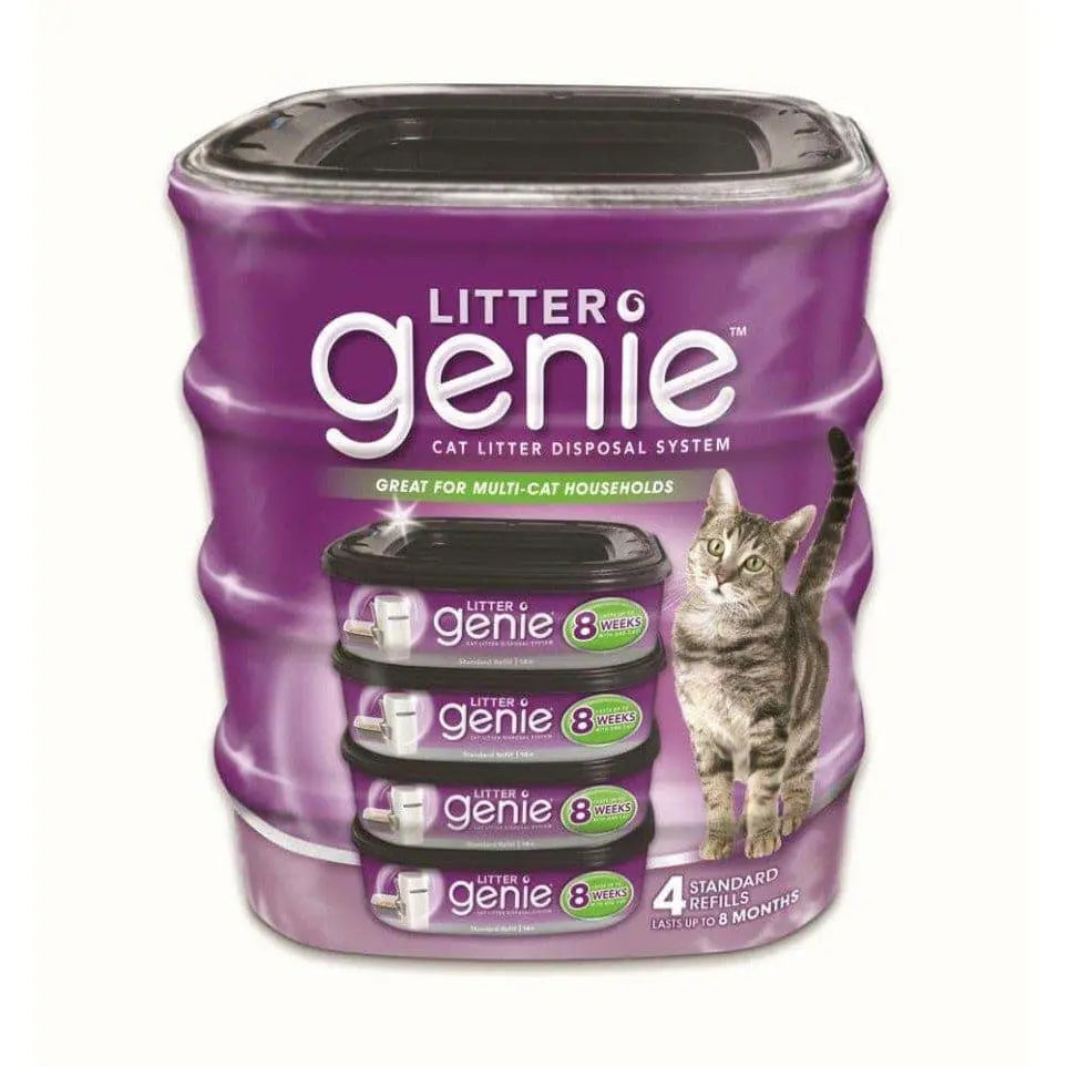 Cat Litter Genie Refill Disposal System Standard Litter Genie
