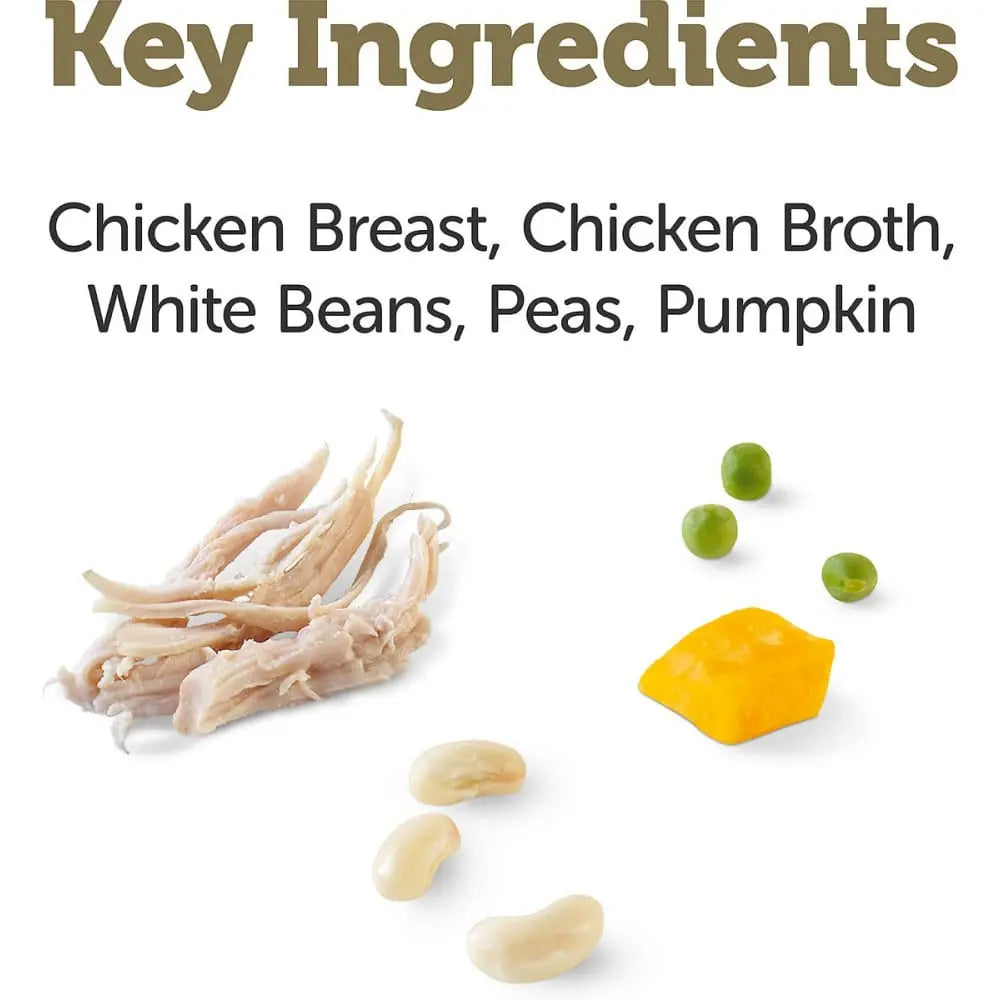Chicken Breast with White Beans, Peas & Pumpkin in Gravy Pouch 12/cs Applaws