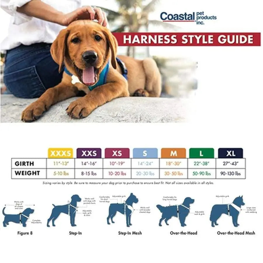 Coastal Standard Adjustable Nylon Dog Harness Coastal CPD