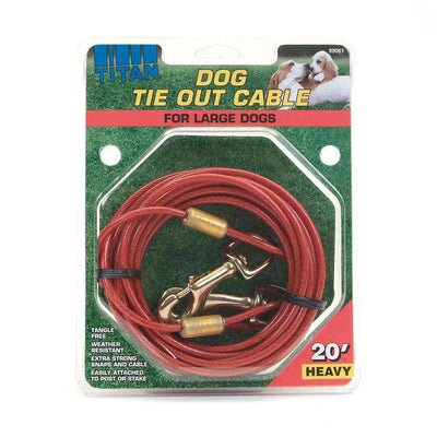 Coastal® Titan® Heavy Cable Dog Tie Out 20 Feet Coastal®